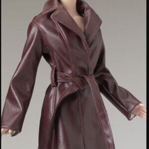 Tonner Tyler Wentworth Cognac Leather 3pc Set, for 16" Fashion Doll